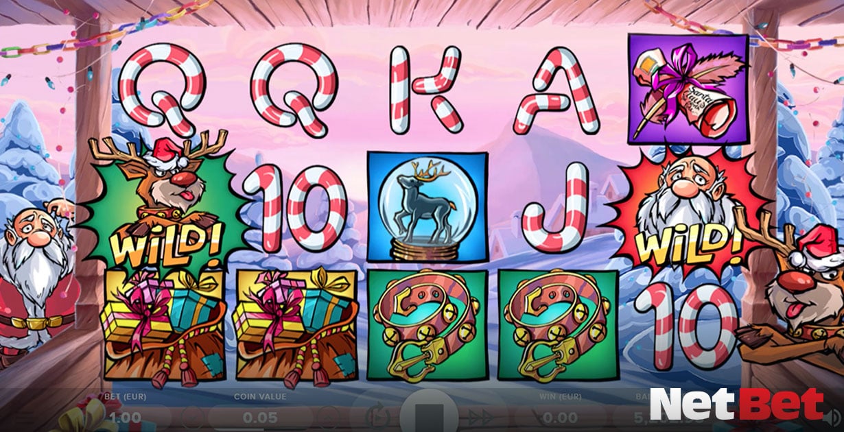 Santa vs Rudolf Slot Play Bet