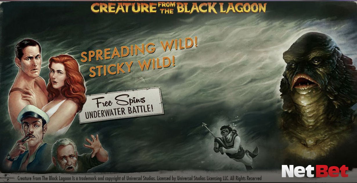Cassino Slot Apostas Online Monstro Lago Negro Creature Black Lagoon