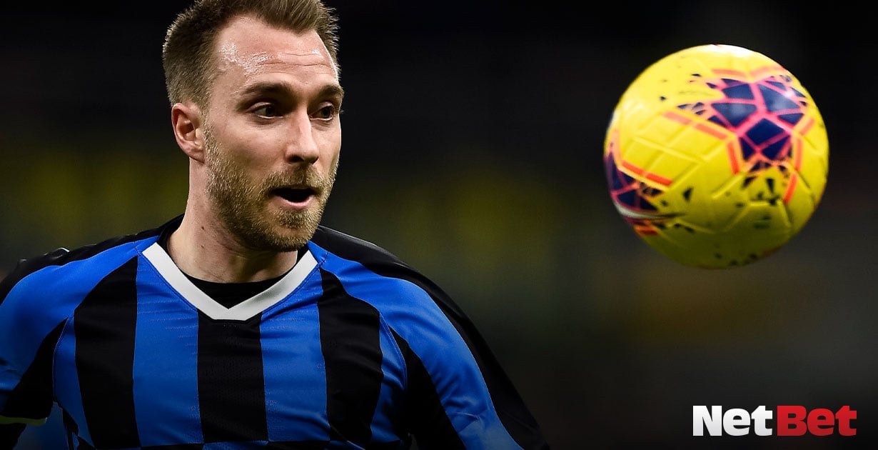 Apostas Esportivas Online Futebol Europeu Italiano Copa da Italia Coppa Inter de Milao Milan Eriksen