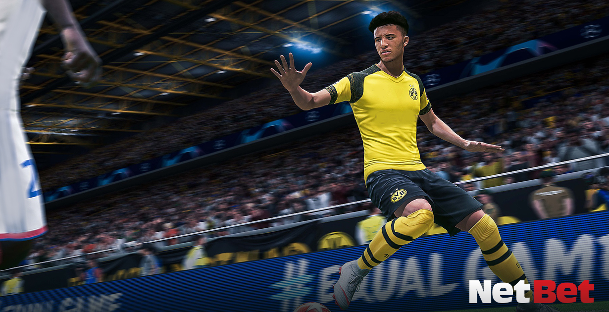 Apostas Esportivas Online Futebol sSports e-sports FIFA 20 KOEL Sancho Borussia Dortmund