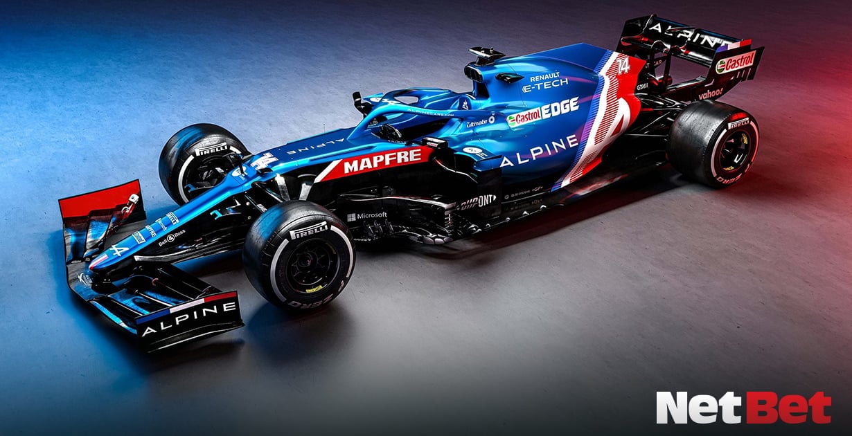 alpine renault f1 carro