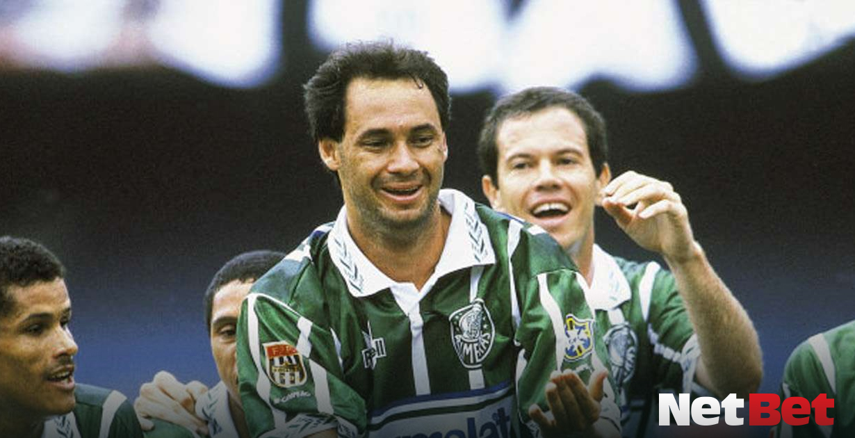 Palmeiras 1994 Evair Edmundo maiores campeões do Campeonato Brasileiro