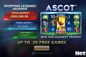 Check out the best online slots with sports themes at NetBet Casino