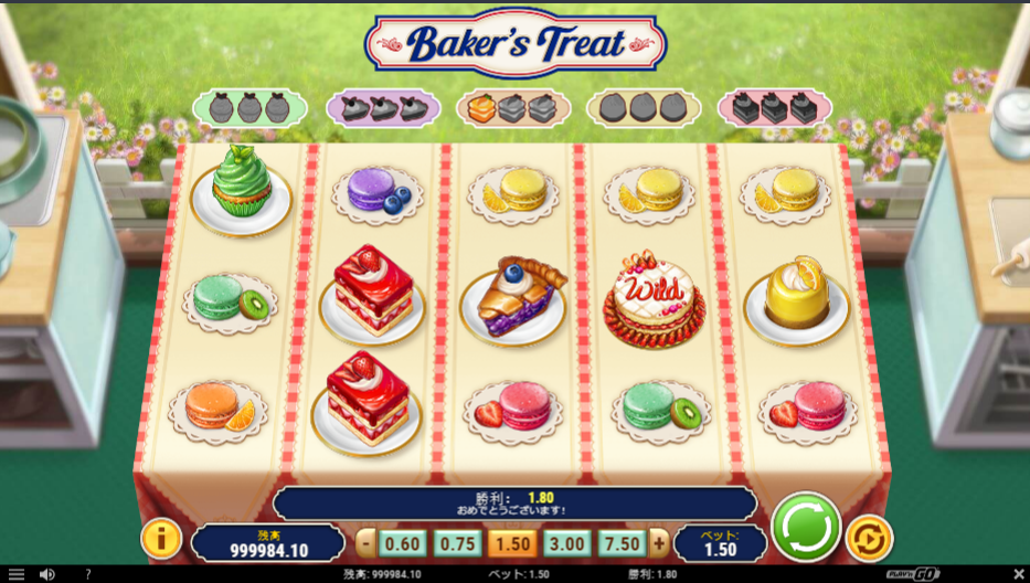 Bakers Treat スロット